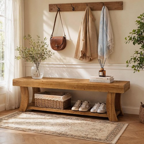 Modern solid wood - modern, entryway