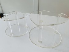 Plastic Display Stands Clear Acrylic Stands Heart Shaped Display Retail Wedding