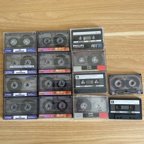 Tdk blank cassette tapes - x,