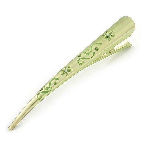 Light green hair - beak, clip/