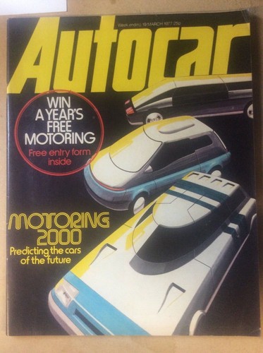 Autocar magazine 1977 mgb - autocar, 1977,
