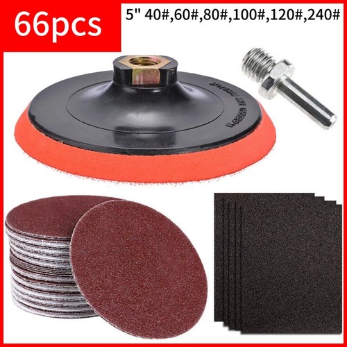 66pcs 125mm sanding - 66pcs,