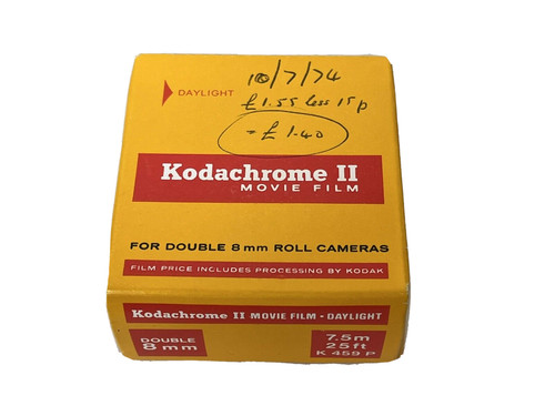 Kodak kodachrome 8mm - ii, 16/8mm
