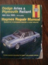 Haynes repair manual - manual,, dodge
