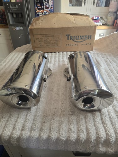 Triumph motorcycle exhaust - triumph,