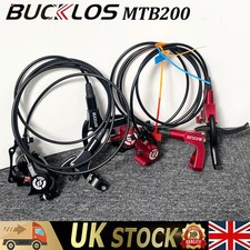 BUCKLOS Mountain Bike Hydraulic Disc Brake IS/PM Front Rear 800/1500 Oil Brake
