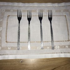 4x Dessert Forks 19.5 cm -