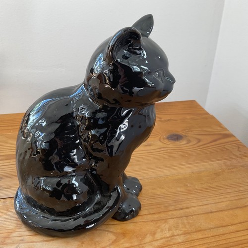 Vintage sylvac black cat gloss - black,