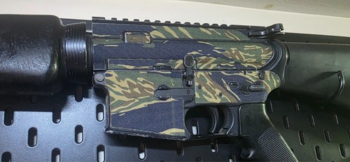 Ar15 laser cut wrap self - cut,