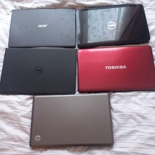 JOB LOT  x5 Mixed Laptops