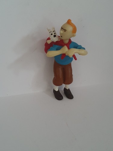 Tintin plastic figure vintage - ,