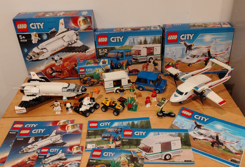 Lego boxed city sets - lego, mars