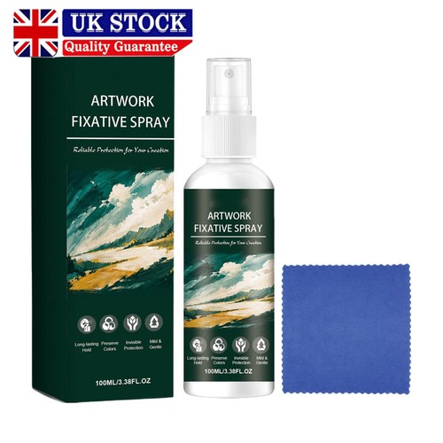 Artwork fixative spray - artwork,