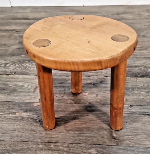 Vintage miniture milking stool - miniture,