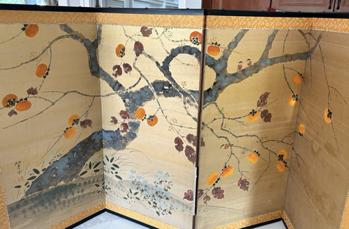 Japanese folding screen - japanese,