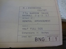 Vagnall 7 1/4" Live steam loco