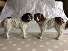 Staffordshire Pottery St Bernards circa 1890