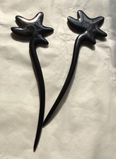 Hair Pins Sticks 2 X NEW Water Buffalo Horn, 18cm