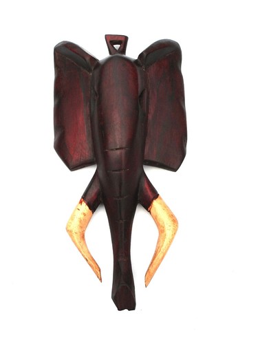 African elephant mask with - elephant,