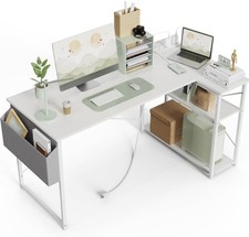 White Corner Desk