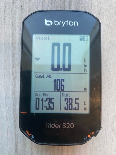 Bryton rider 320e computer - rider,