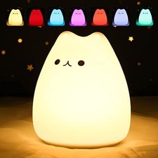 Cute Cat Lamp, Night Light for