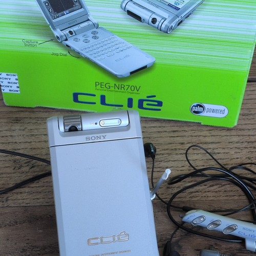 Sony clié peg nr70v palm - sony,