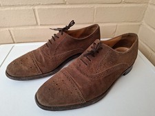 Mens brown suede loake - brown, brogues