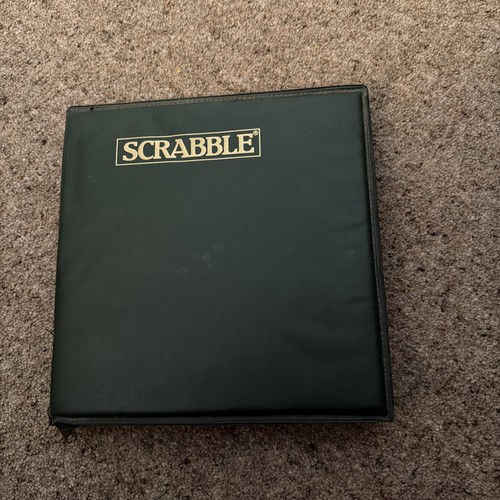 Scrabble travel game vintage - game,
