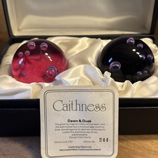 CAITHNESS PAPERWEIGHT.  DAWN &