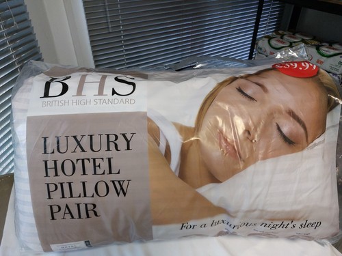 Bhs luxury hotel pillows - bhs,