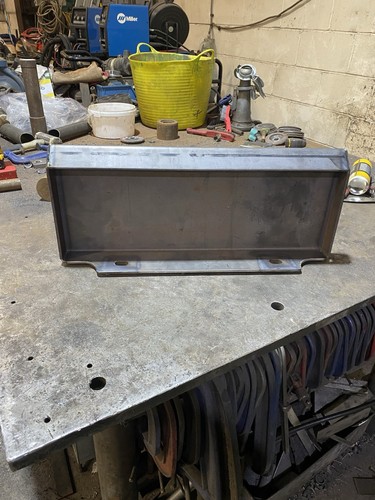 Mini skid steer loader bracket - mini,