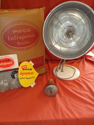 Vintage industrial pifco lamp - industrial,