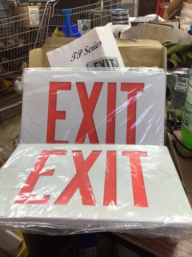 Astralite exit sign - astralite, l.e.d