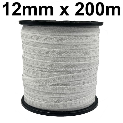 Electric fence poly - tape, 12mm