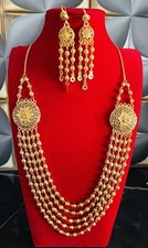 22 ct  gold plated  Necklace long necklace