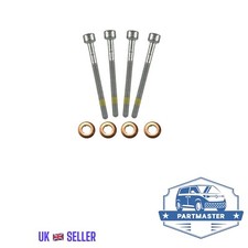 4X INJECTOR BOLTS & WASHER