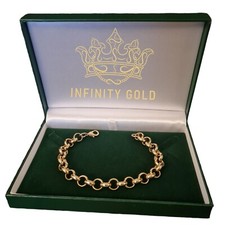 Mens 9ct Gold XP 10mm Smooth