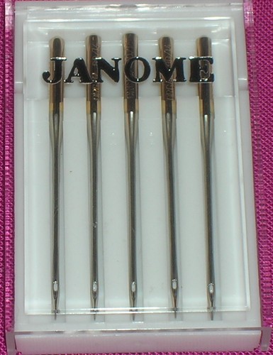 Janome gold tip top stitching - gold,