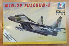 Italeri 184 scale mig 29 - 1:72, mig-29