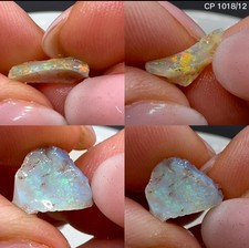 Natural Australian Coober Pedy Rough Opal 3.90 cts 2pieces