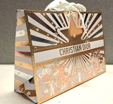 CHRISTIAN DIOR Gold & White