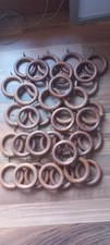 Reclaimed Wooden Curtain Rings