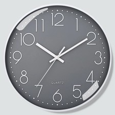 8 Inch Wall Clock Silent Non