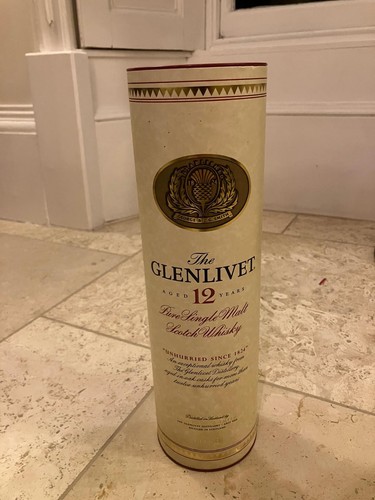 Empty the glenlivet - glenlivet, aged