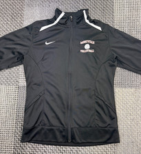 Nike Volleyball Jacket Black White Full Zip Teamwear Women’s L Montville