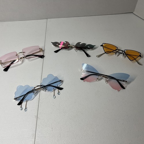 Y2k rimless sunglasses - rimless, lot