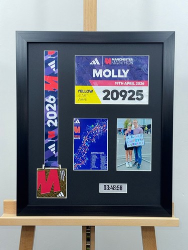 Manchester marathon frame - marathon,