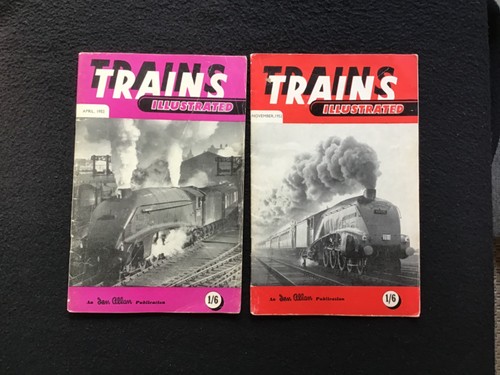 Trains illustrated april - trains, &