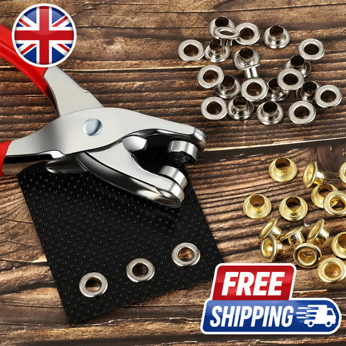 Steel eyelet pliers hole punch - steel,